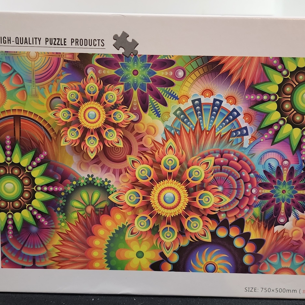 Colorful Mandala Puzzle